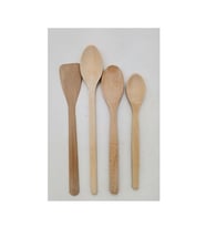 Mutfak Ahşap Kaşık Set 4lü Balsa KS-04