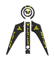 YAMAHA MT07 2014-2017 UYUMLU TANK PAD SET 003