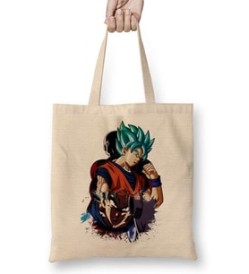 Goku e Jiren Universe Tournament Bez Çanta Uzun Saplı