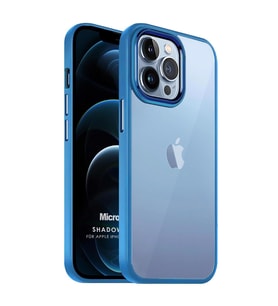 Microsonic Apple iPhone 12 Pro Max Kılıf Shadow Planet Mavi