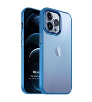Microsonic Apple iPhone 12 Pro Max Kılıf Shadow Planet Mavi