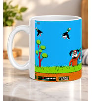 Duck Hunt Kupa Bardak Retro Nintendo Oyun Temalı Gamerlara Hediye 330 ml Porselen