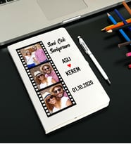 Kişiye Özel Deri Tasarım Defter TS59