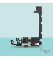 Apple İphone 11 PRO MAX Full Şarj Soketi Filmi FLEX (YEŞİL)