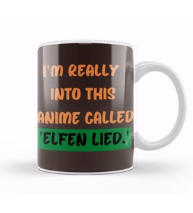 ANIME Quotes Style Lover Sayings Words Gift Kupa Bardak Porselen