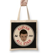 Eleven Stranger Things All Star Converse Logo Bez Çanta Uzun Saplı