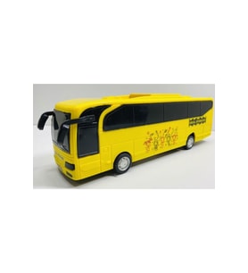 Otobüs Oyuncak Okul Otobüsü 23 Cm Sürtmeli Sarı