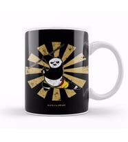 Kung Fu Panda Retro Japanese Kupa Bardak Porselen