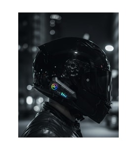 Bluetooth 5.3 Kask İçi Intercom Kulaklık 1000 m Mesafe 1000 mAh