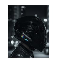 Bluetooth 5.3 Kask İçi Intercom Kulaklık 1000 m Mesafe 1000 mAh