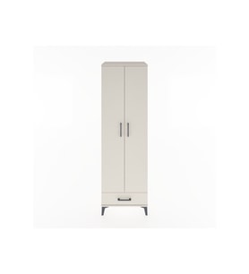 Hyperion Dolap 3 Raflı Tek Çekmeceli Tek Askılı 60x44x195 Aytaşı-Aytaşı