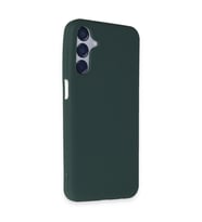 Samsung Galaxy M15 Kılıf First Silikon - Koyu Yeşil