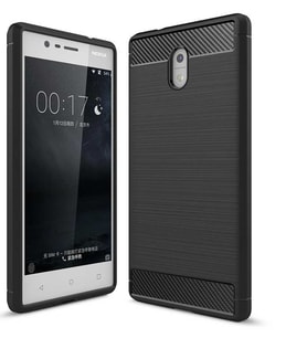 Nokia 3 Uyumlu Kılıf Zore Room Silikon Kapak (Lacivert)