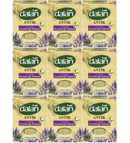 Dalan Antik Defneli Zeytinyağı Sabunu 900GR Lavantalı (9 Lu Set)