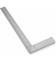 30 cm 12 inch Kaynakçı L Gönye Marangoz Fayansçı Kaynakçı L Cetveli