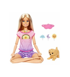 Barbie Meditasyon Yapıyor Oyun Seti Pembe