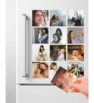 Kişiye Özel 12 Fotoğraflı Anı Köşesi Buzdolabı Magnet Seti