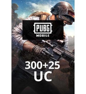 PUBG Mobile 300 + 25 UC