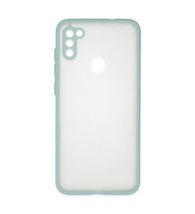 Samsung Galaxy A11 Kılıf Montreal Silikon Kapak - Turkuaz