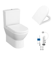 VitrA İntegra Kanalsız Rimex Klozet+VitrA Duroplas yavaş Kapak+VitrA Basmalı İç Takım