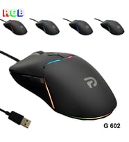 Trio - G602 RGB Gaming Mouse – USB Kablolu Oyuncu Faresi (Siyah)