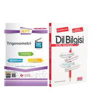 Sonuç Yayınları AYT Trigonometri ve AKM Dil Bilgisi Soru Bankası Seti 2 Kitap