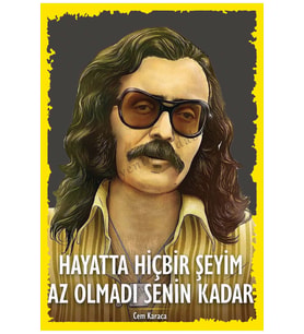 Cem Karaca Anadolu Rock Temalı Ahşap Tablo / Poster