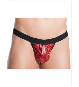 Mulvxbrf Brf02  Kırmızı Lame  Erkek String - Tanga (Mulvix)
