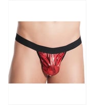 Mulvxbrf Brf02  Kırmızı Lame  Erkek String - Tanga (Mulvix)