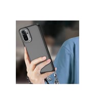 Note 10 Pro Kılıf Elegant Kapak - Pudra