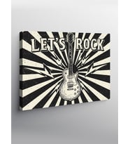 Kanvas Tablo Let'S Rock Posteri