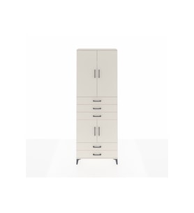 Arges Dolap 4 Raflı 5 Çekmeceli 4 Kapaklı 88x30x243 Aytaşı-Aytaşı