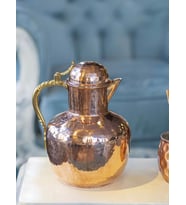 BAKIR SÜRAHİ OSMANLI MODEL BAKIR RENK
