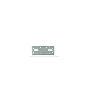 Metal Düz Gönye NO: 12  Ölçüleri 2x45x120  10 ADET (Krom)