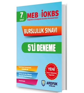 7. Sınıf Bursluluk Deneme Sınavı Ardışık Yayınları