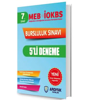 7. Sınıf Bursluluk Deneme Sınavı Ardışık Yayınları