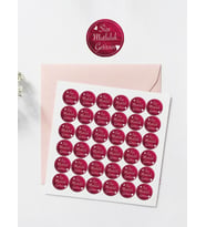 Desenli Thank You Teşekkür Stickers Paketleme Kargo Çıkartma PYTKSTK113