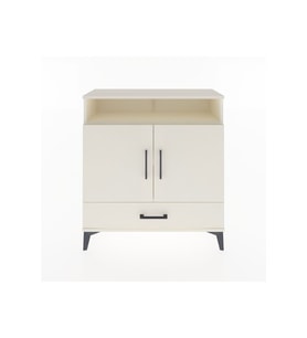 Arges Şifonyer 3 Raflı Tek Çekmeceli 2 Kapaklı 88x30x96 Aytaşı-Aytaşı