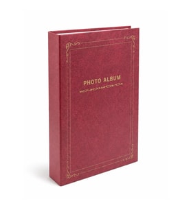 Rabsev RS094 Fotoğraf Albümü 10x15cm 300 Fotoğraf Kapasiteli Nostajik Albüm Bordo
