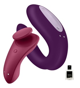 Satisfyer Partner Box 1 App Kontrollü Vibratör Seti+Jel