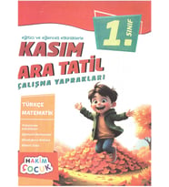 1.Sınıf Maarif Model Eğitici ve Eğlenceli Etkinliklerle Kasım Ara Tatil Çalışma Yaprakları