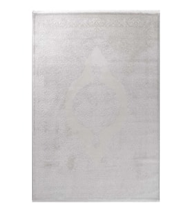 Hoom Rugs Akik 8624 Gri Modern Makine Halısı (Açık Gri)