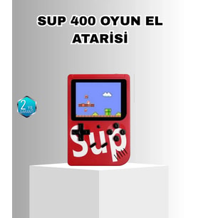 Sup Game Box El Konsolu – 500 Oyunlu, Tv Bağlantılı, 5 Saat Oyun Süresi
