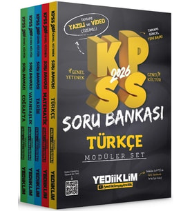 Kpss 2026 Gy Gk Modüler Soru Bankası Seti Yediiklim