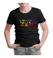 Muse - Cover Logo Siyah Çocuk Tshirt