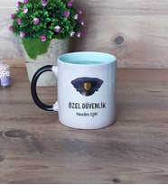 Özel Güvenlik Görevlisi Kupa Bardak Sihirli