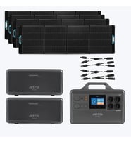 ANTFEA S2200 Pro + 2 adet B2200 Backup + 4 adet 300W Güneş Paneli + 2 adet Paralelleme Kablosu