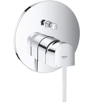 Grohe Plus Banyo Armatürü- Tek Kollu Küvet Bataryası Gizli Sabitleme Krom 24060003 (Çok Renkli)