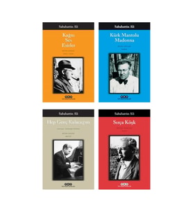 Kağnı Ses Esirler + Kürk Mantolu Madonna + Hep Genç Kalacağım + Sırça Köşk- 4 Kitap Set