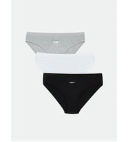 LCW Young Siyah Baskılı Bikini Külot 3'lü